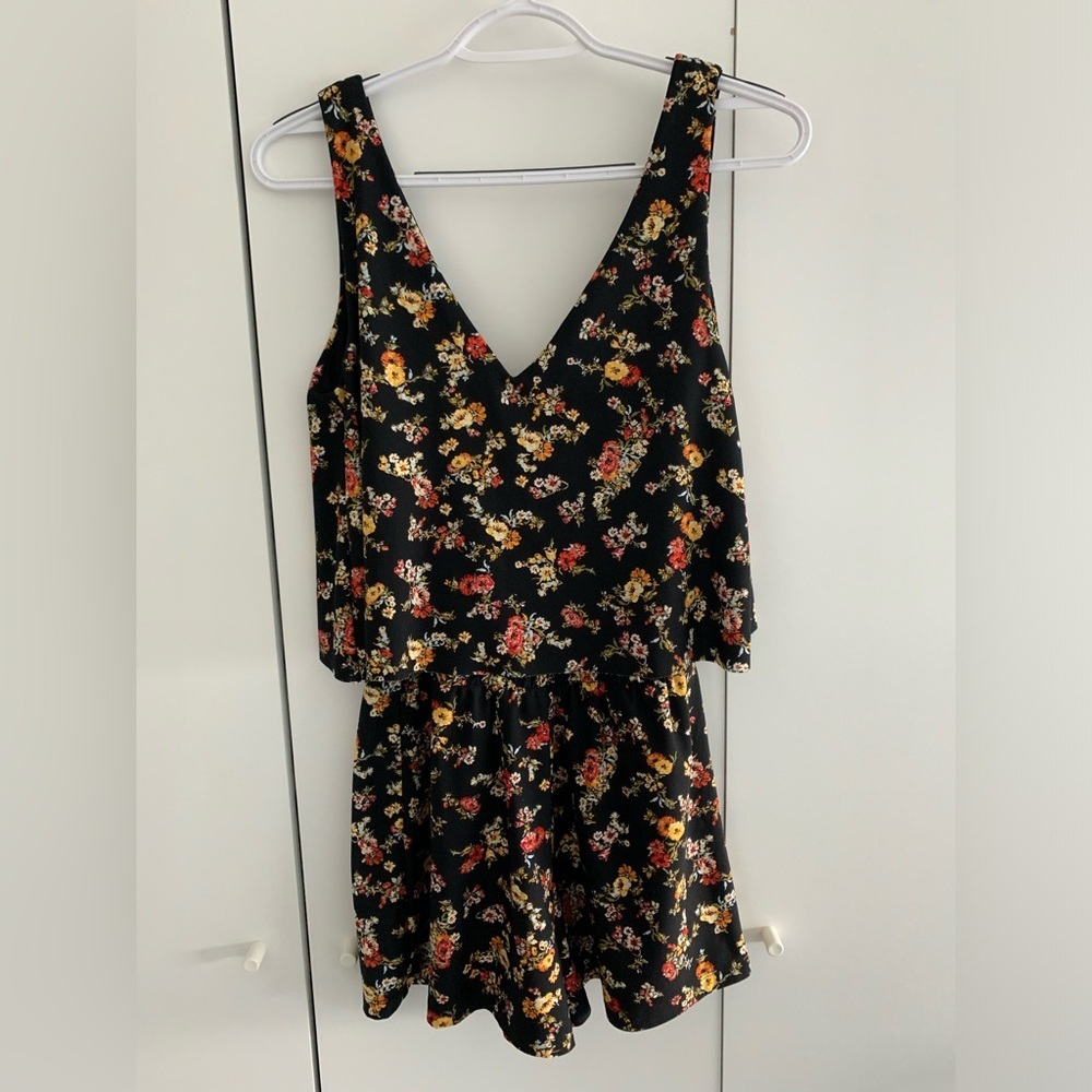 Mango Floral Romper